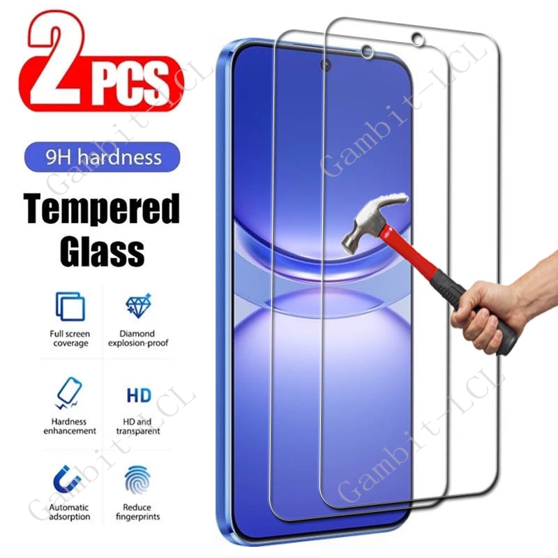 Huawei Nova 12 - 2 buah Film kaca Tempered pelindung