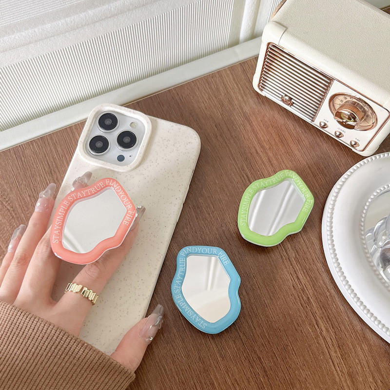 Tablet With All Accessories - Penyangga Ponsel Lipat Cermin Tak Beraturan,