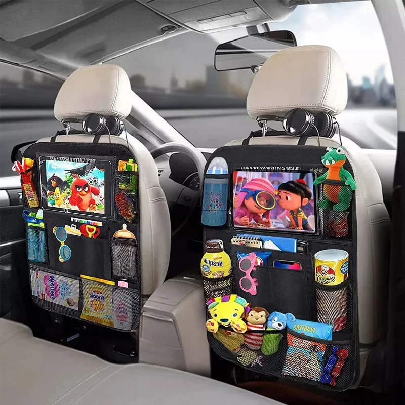 Tablet Accessories Bag - Pengatur kursi belakang mobil, dengan layar