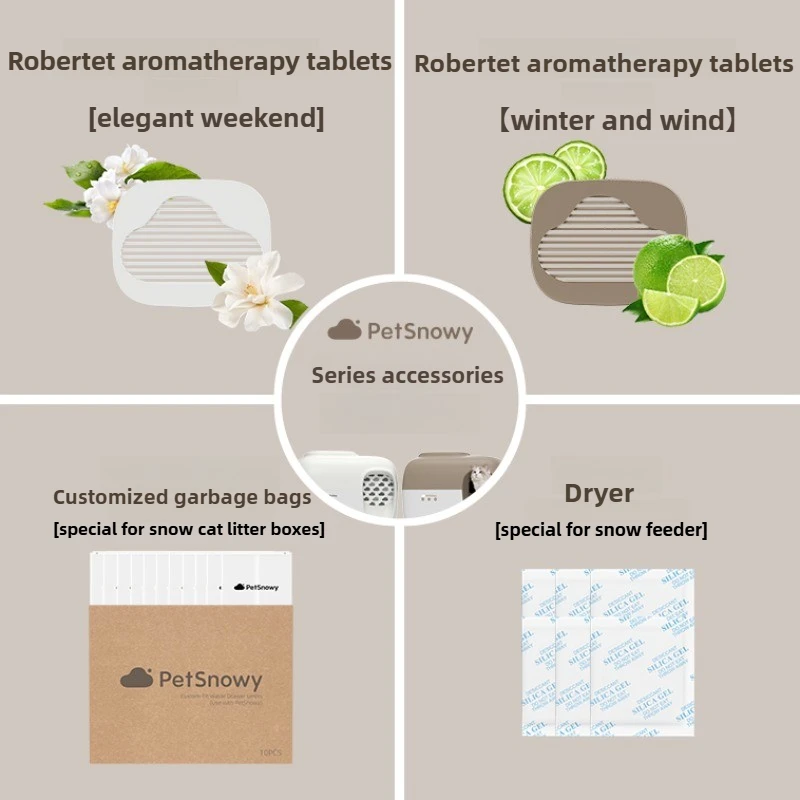Tablet Accessories Bag - PetSnowy Aksesori kucing kotak sampah kantong