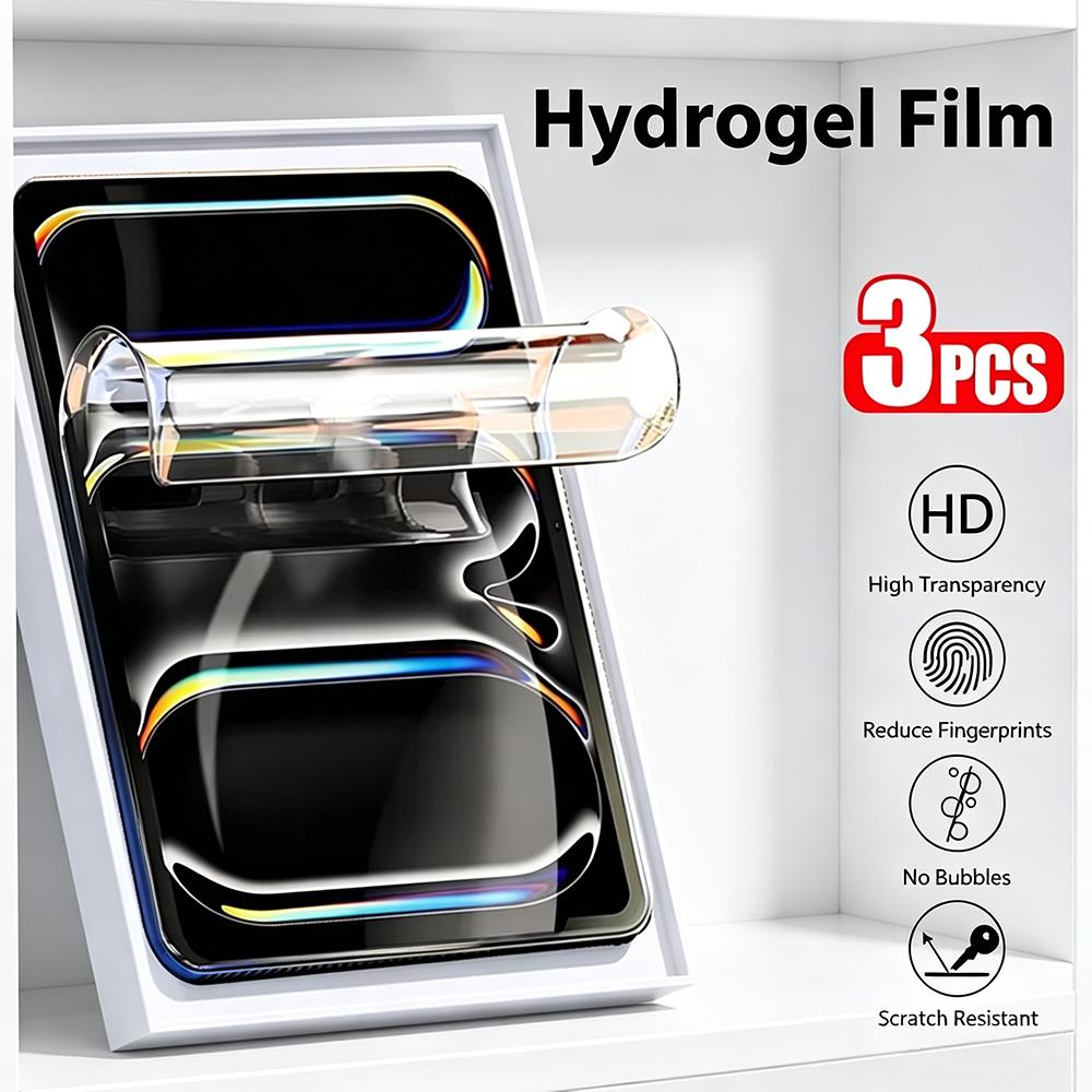 Tablet S9 Fe Accessories - 3 Buah Film Hidrogel untuk Samsung