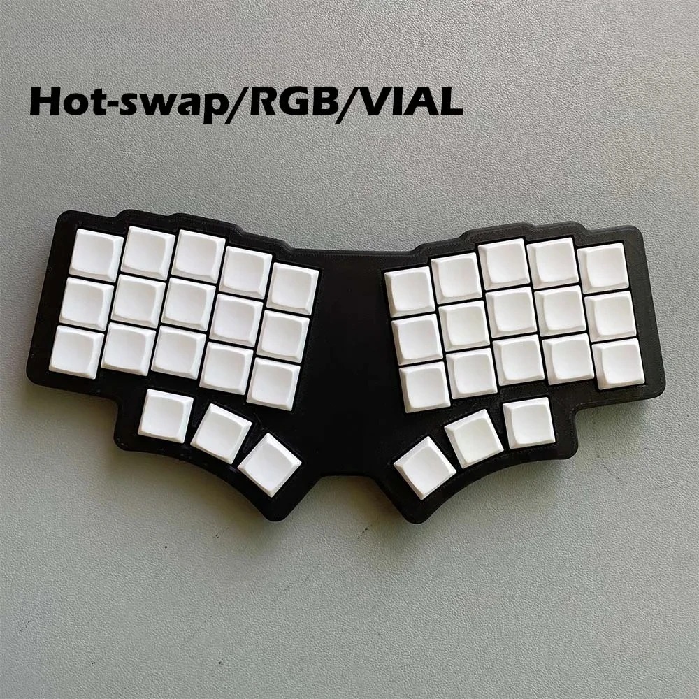 Tablet Accessories 3D Print - CHOC LP36 Keyboard Mekanik Berkabel Vial