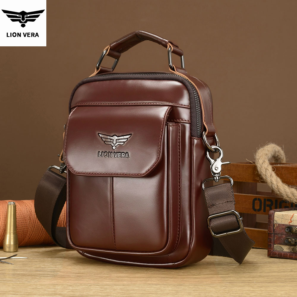 Tablet Accessories Bag - LION VERA Tas Bahu Kulit Asli