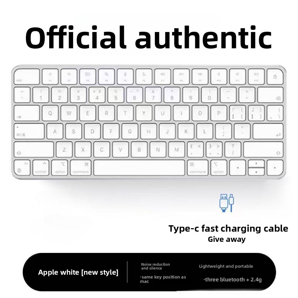 Tablet Accessories Aesthetic - iPad Bluetooth Magic Keyboard untuk Apple