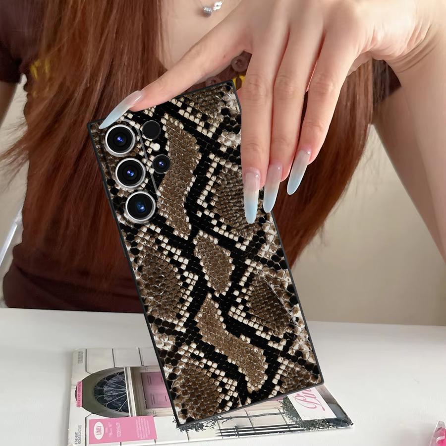 Casing Ponsel Motif Kulit Ular - Tablet S9 Fe Accessories ulasan dan harga