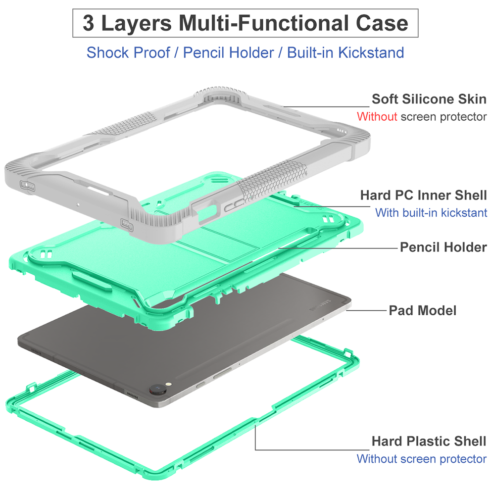 Casing Armor Stand untuk Samsu - Samsung Tablet S9 Accessories ulasan dan harga