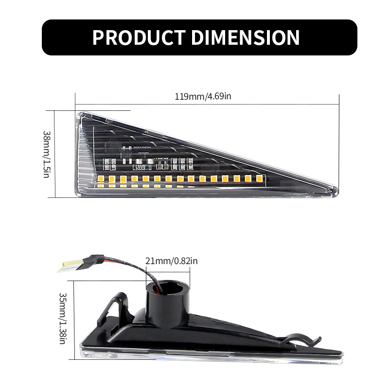 2 Buah Lampu Penanda Samping S - Tablet Accessories Aesthetic ulasan dan harga