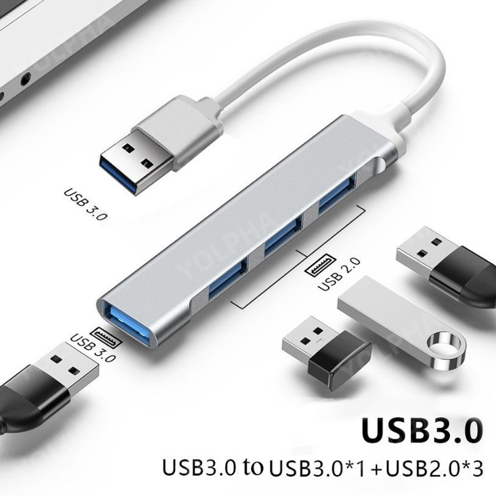 Hub USB Tipe C 3.0, Hub USB 4  - Tablet With All Accessories ulasan dan harga