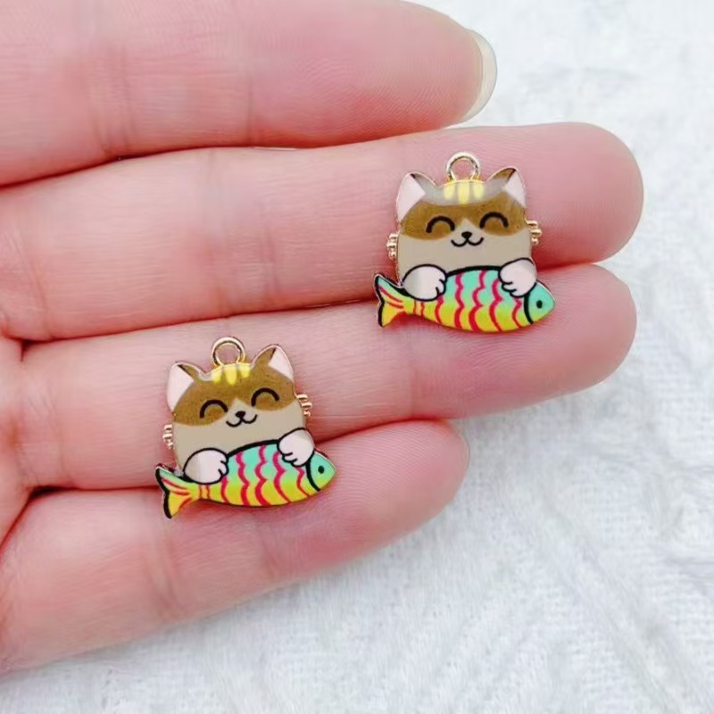 10 buah liontin hewan kartun l - Mobile & Tablet Accessories ulasan dan harga