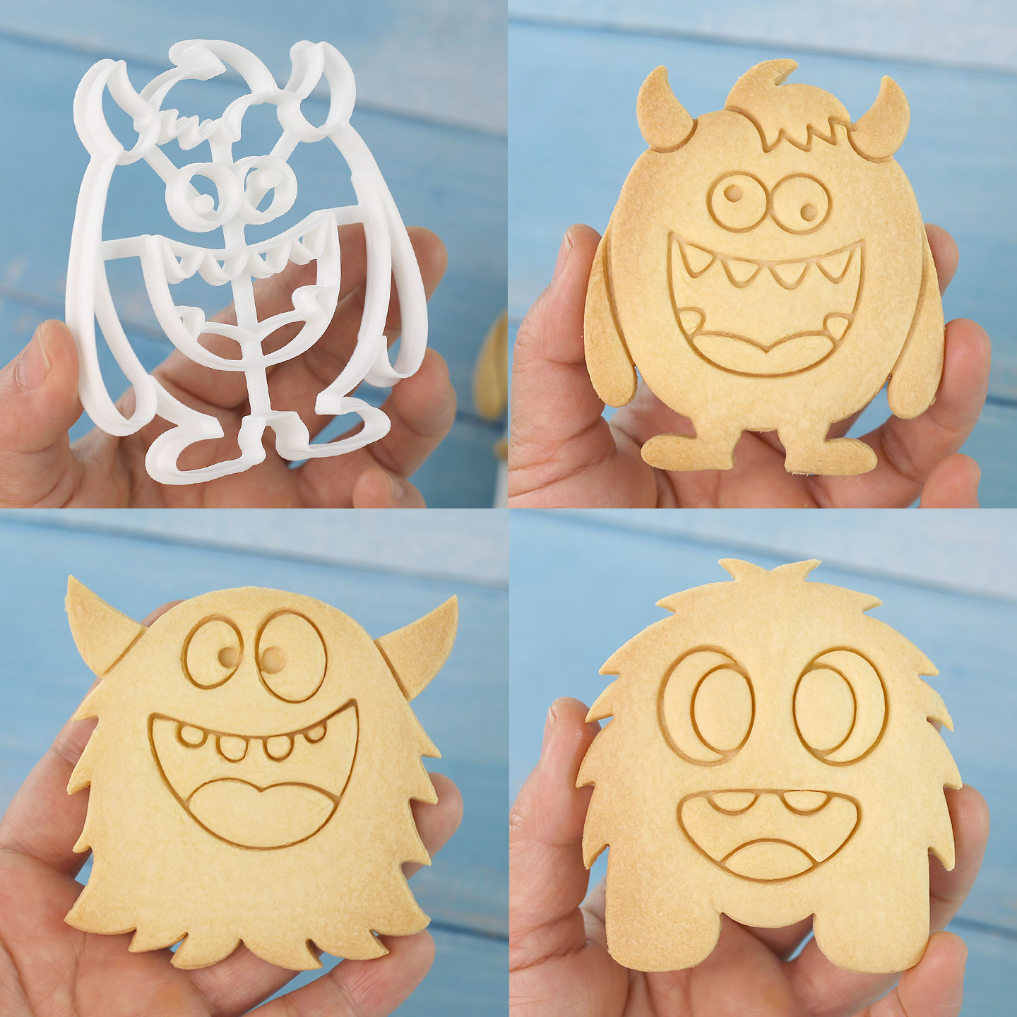 1 Buah/4 Buah Pemotong Kue Mon - Tablet Accessories Aesthetic ulasan dan harga