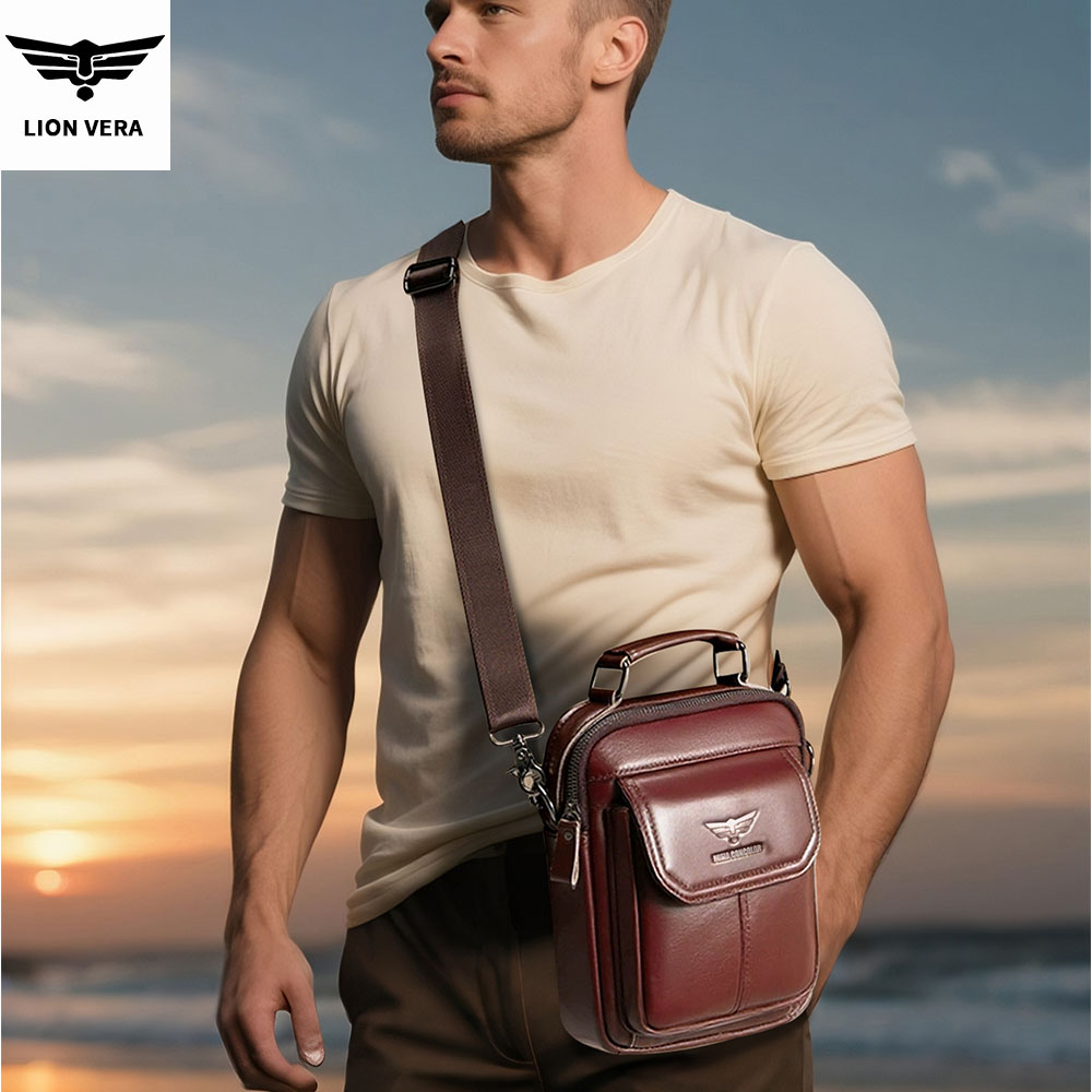 LION VERA Tas Bahu Kulit Asli  - Tablet Accessories Bag ulasan dan harga