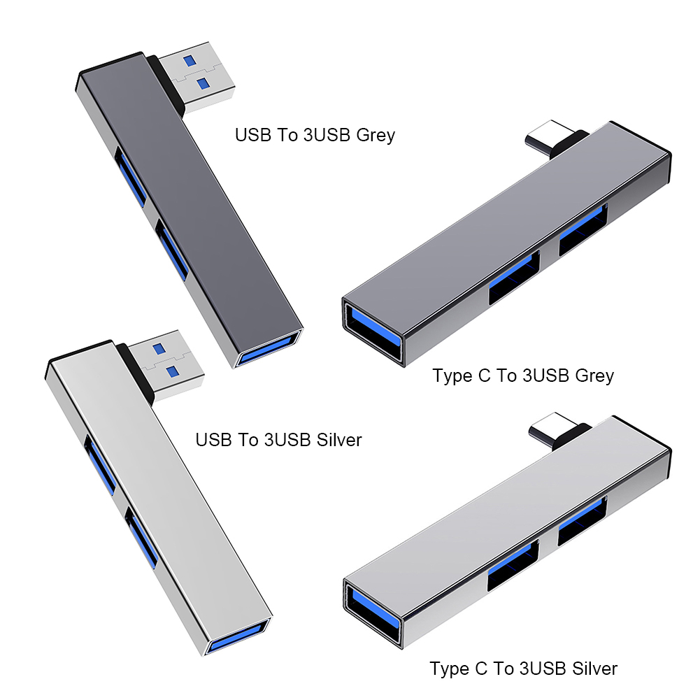 Adaptor HUB Tipe C 3 In 1 3 Po - Tablet With All Accessories ulasan dan harga