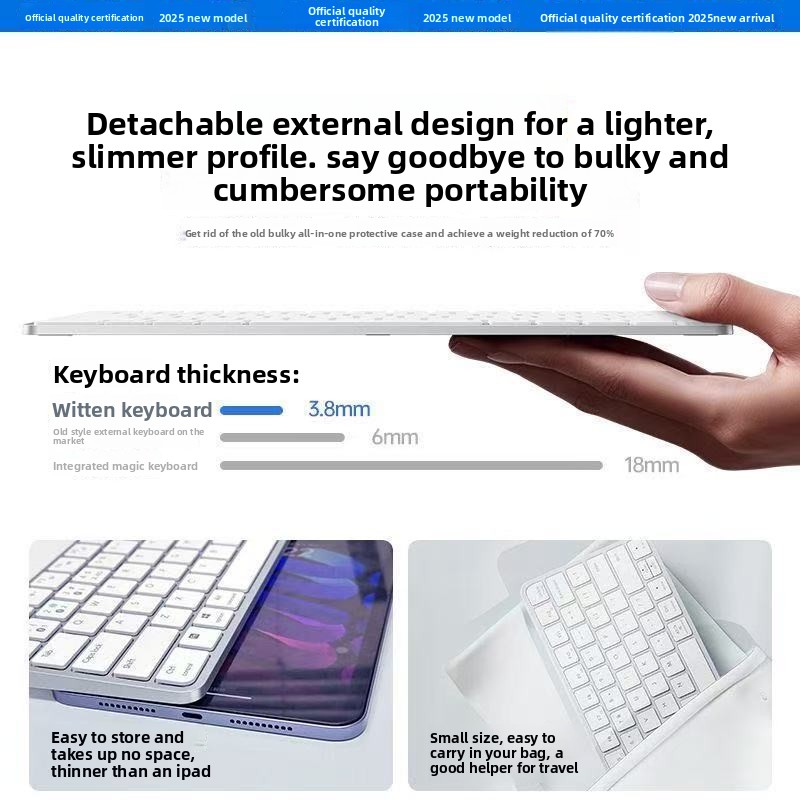 iPad Bluetooth Magic Keyboard  - Tablet Accessories Aesthetic ulasan dan harga