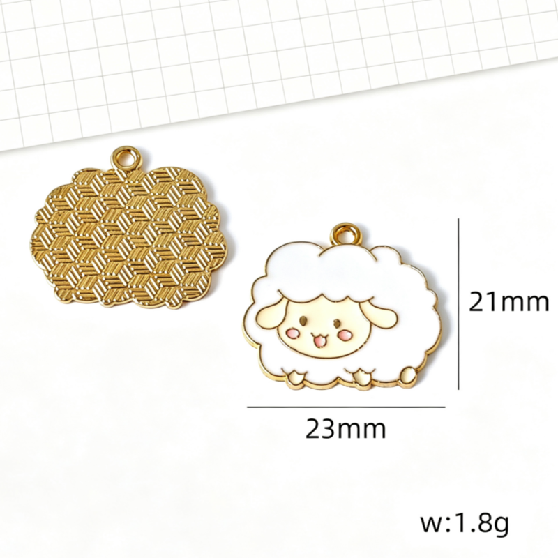 10 buah liontin kartun hewan k - Mobile & Tablet Accessories ulasan dan harga