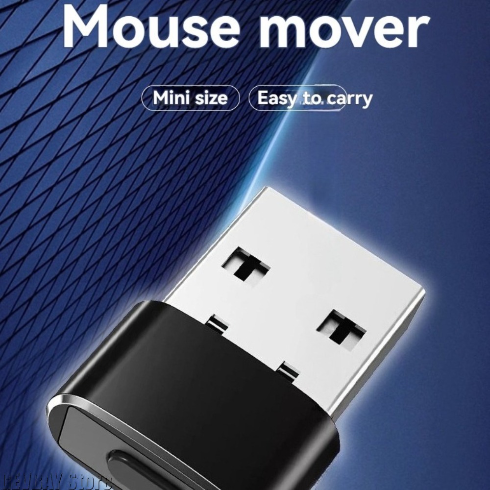 Mini USB Mouse Jiggler Pengger - Tablet With All Accessories ulasan dan harga