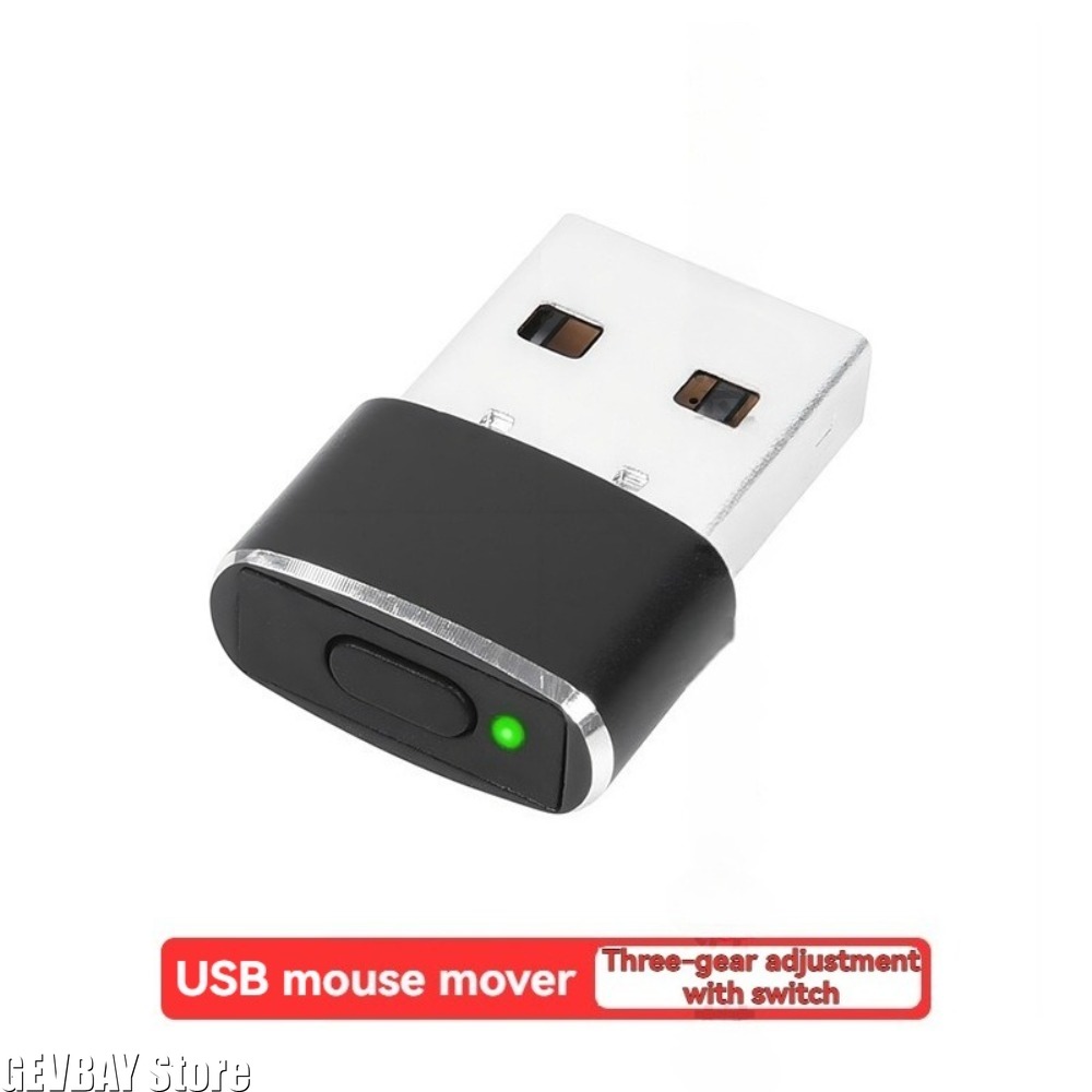 Mini USB Mouse Jiggler Pengger - Tablet With All Accessories ulasan dan harga