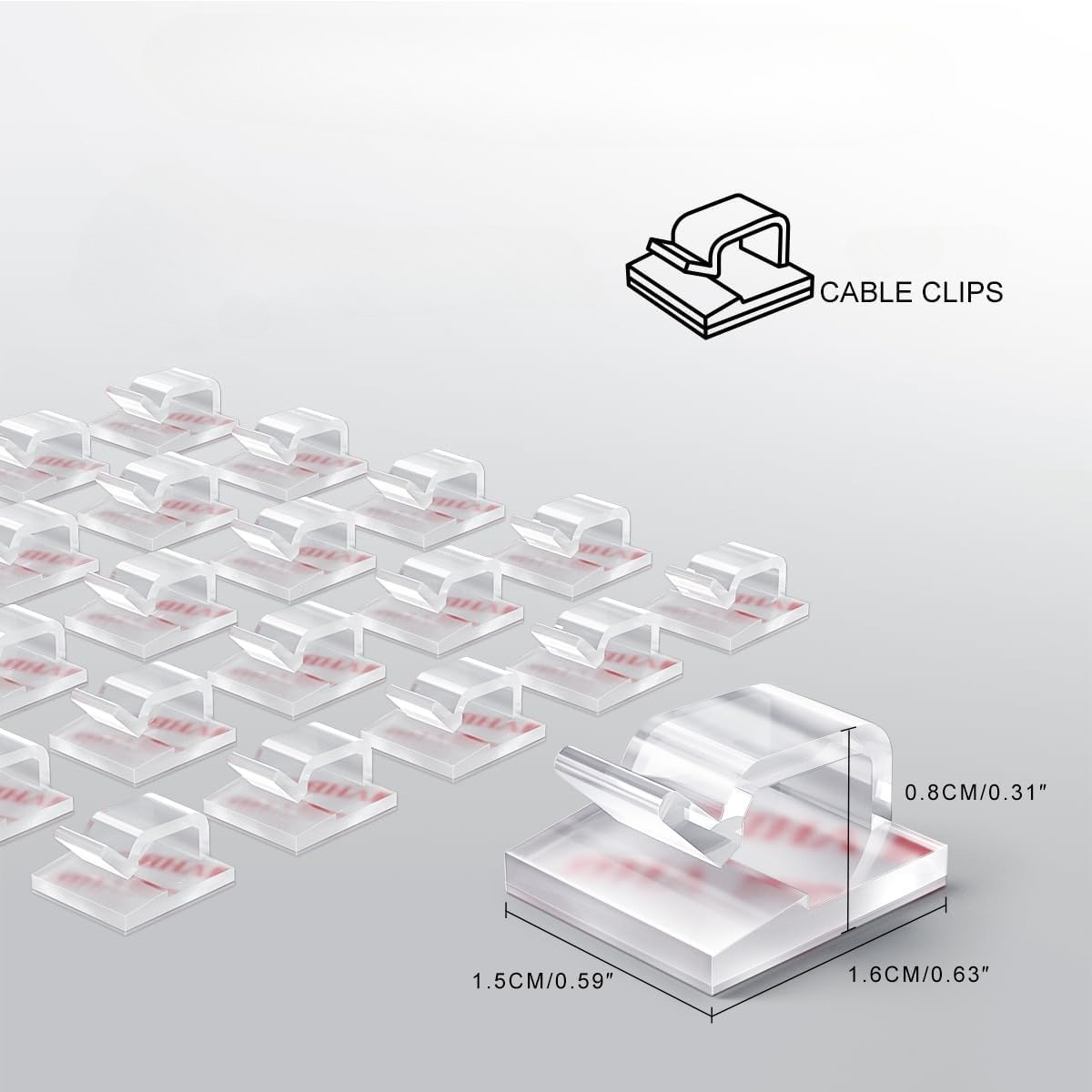 20-100 Buah Kait Klip Lampu Na - Tablet Accessories Aesthetic ulasan dan harga