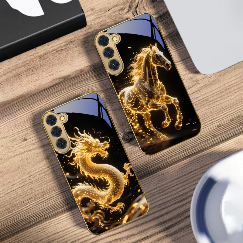 Totem Naga Emas untuk Samsung  - Tablet S9 Fe Accessories ulasan dan harga