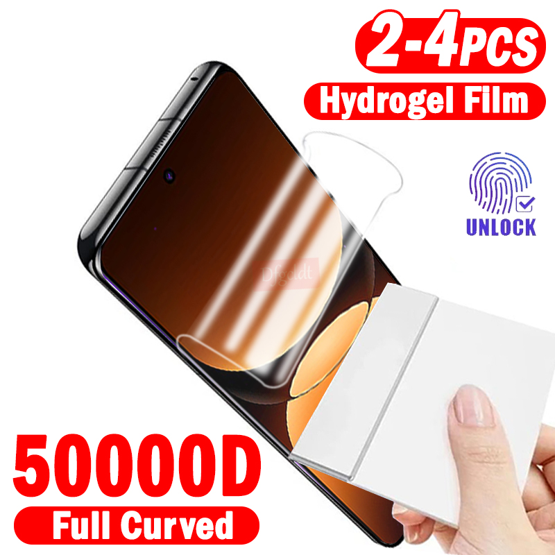 2-4 Buah Film Hidrogel Melengk - Realme Gt 6 ulasan dan harga